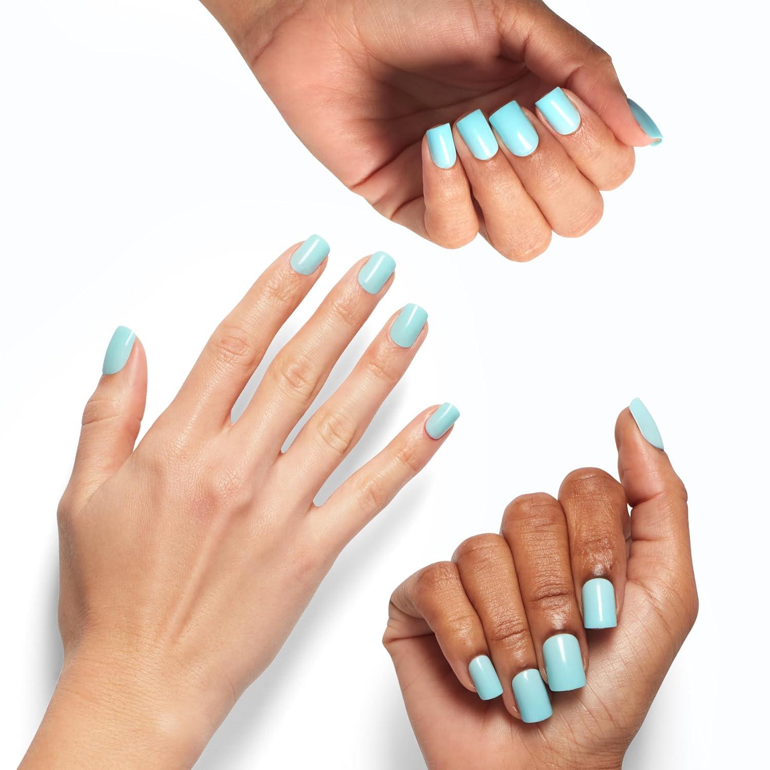 imageOPI On Point Press On Nails  Short Round Classic ampamp Accent Nail Art Press On Nails  24 Count With Nail Glue  Instant PressOn Mani  Long Lasting Reusable NondamagingSuzi Without a Paddle