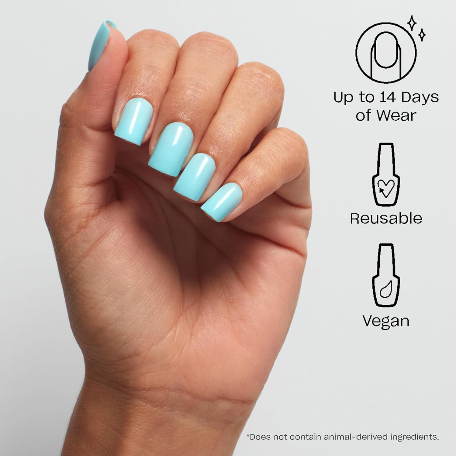 imageOPI On Point Press On Nails  Short Round Classic ampamp Accent Nail Art Press On Nails  24 Count With Nail Glue  Instant PressOn Mani  Long Lasting Reusable NondamagingSuzi Without a Paddle