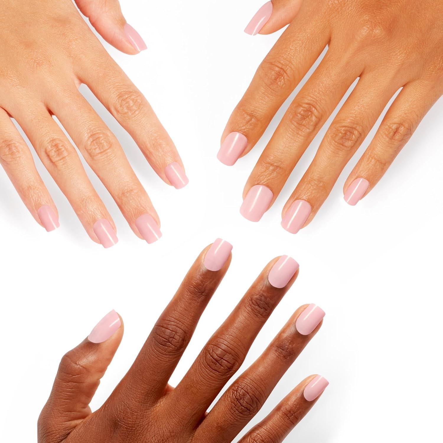 imageOPI On Point Press On Nails  Square Squoval ampamp Almond Shape Nail Art  Short to Long Length  24 Count With Nail Glue  Instant PressOn Mani  OPIm Dreaming CollectionBaby Take a Vow