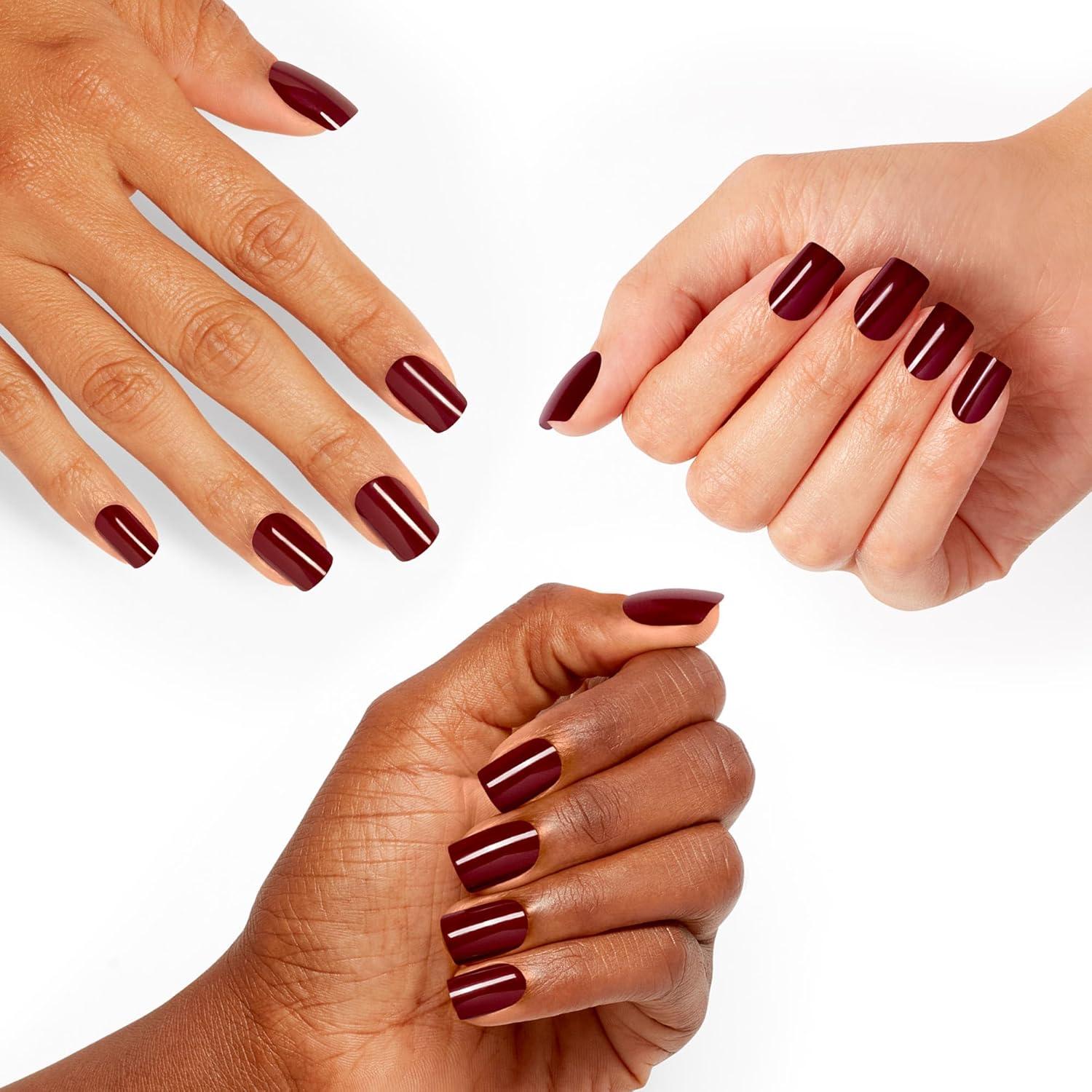 imageOPI On Point Press On Nails  Square Squoval ampamp Almond Shape Nail Art  Short to Long Length  24 Count With Nail Glue  Instant PressOn Mani  OPIm Dreaming CollectionComo se Llama