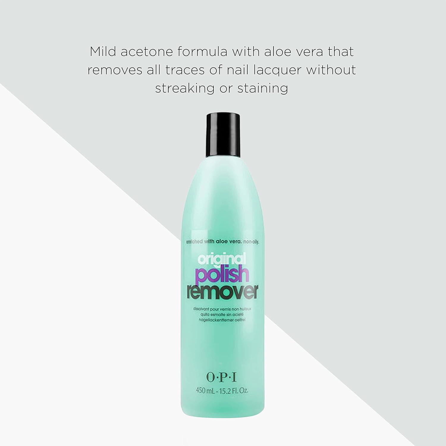 imageOPI Original Nail Polish Remover Mild Acetone Nail Polish Remover Gentle ampamp NonDrying Formula37 Fl Oz Pack of 1
