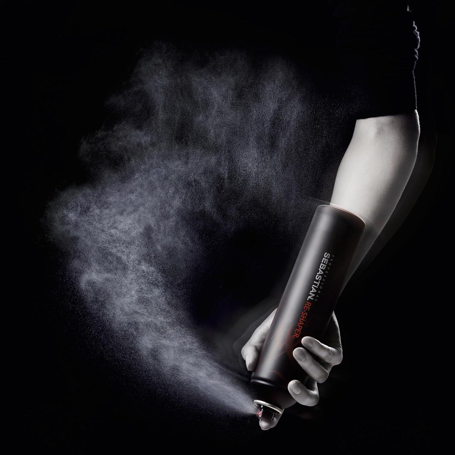 imageSebastian Professional Shaper Fierce Hairspray  Strong UltraFirm All Day Hold  Humidity Resistant  For Medium to Heavy Textures  Finishing Spray  For All Hair Types15 Ounce Pack of 1