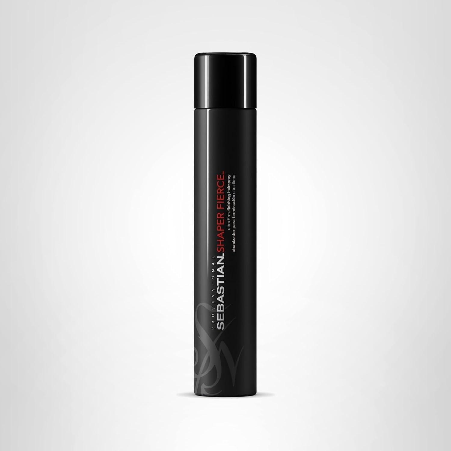 imageSebastian Professional Shaper Fierce Hairspray  Strong UltraFirm All Day Hold  Humidity Resistant  For Medium to Heavy Textures  Finishing Spray  For All Hair Types106 Ounce Pack of 1