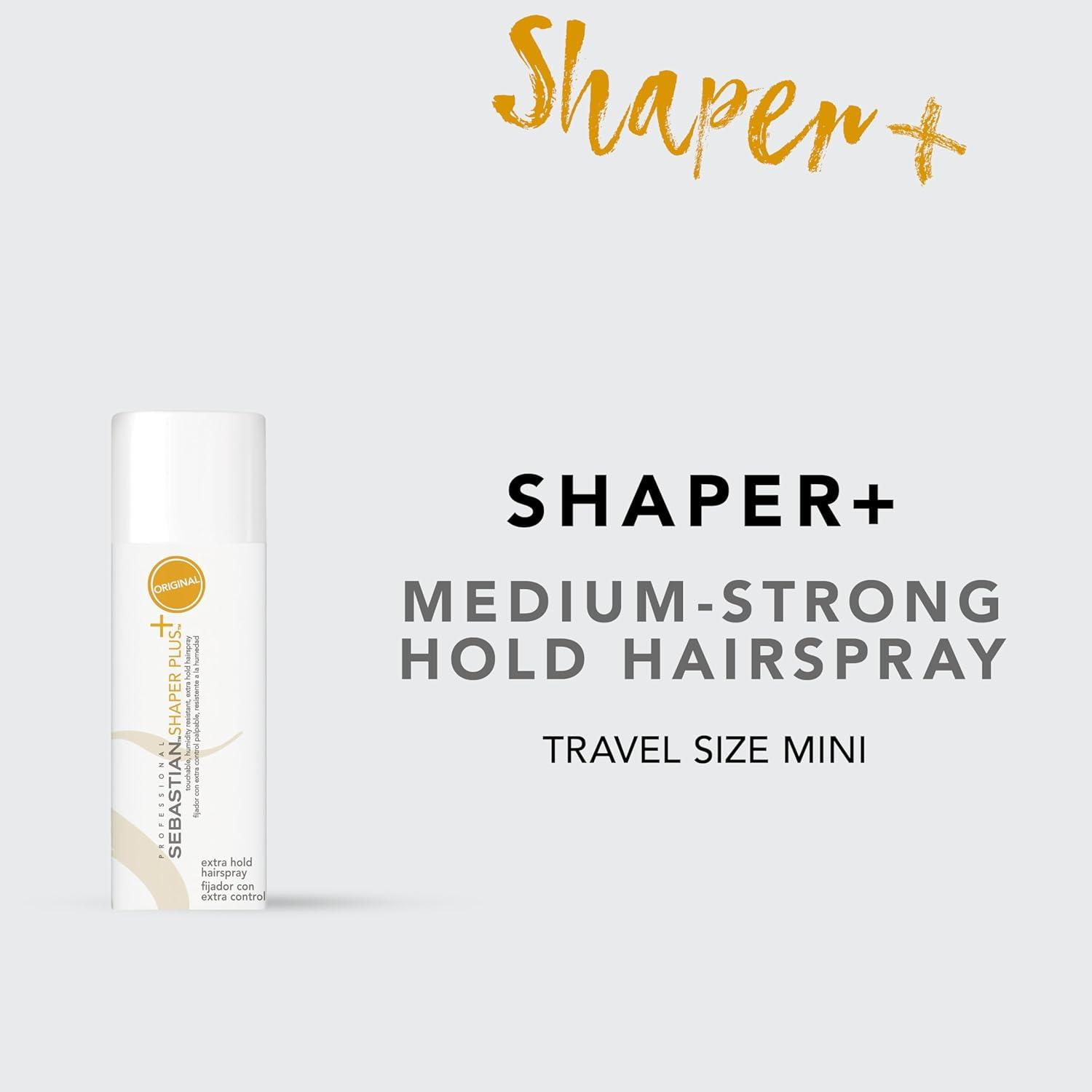 imageSebastian Professional Shaper Plus Hairspray  Touchable Humidity Resistant Original Extra Hold  24 Hour Flexible Styling Control  For All Hair Types15 Ounce Pack of 1