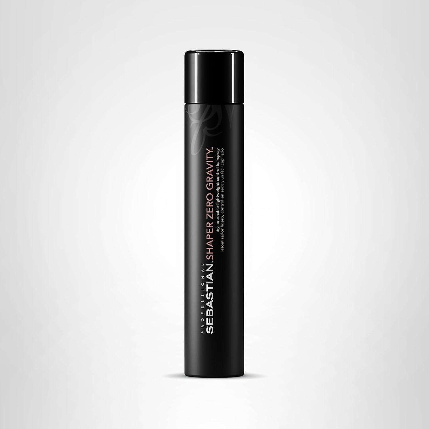 imageSebastian Professional Shaper Zero Gravity Lightweight Hairspray  Brushable Lightweight Flexible Hold  Fast Drying for Styling  For All Hair Types106 Ounce Pack of 1