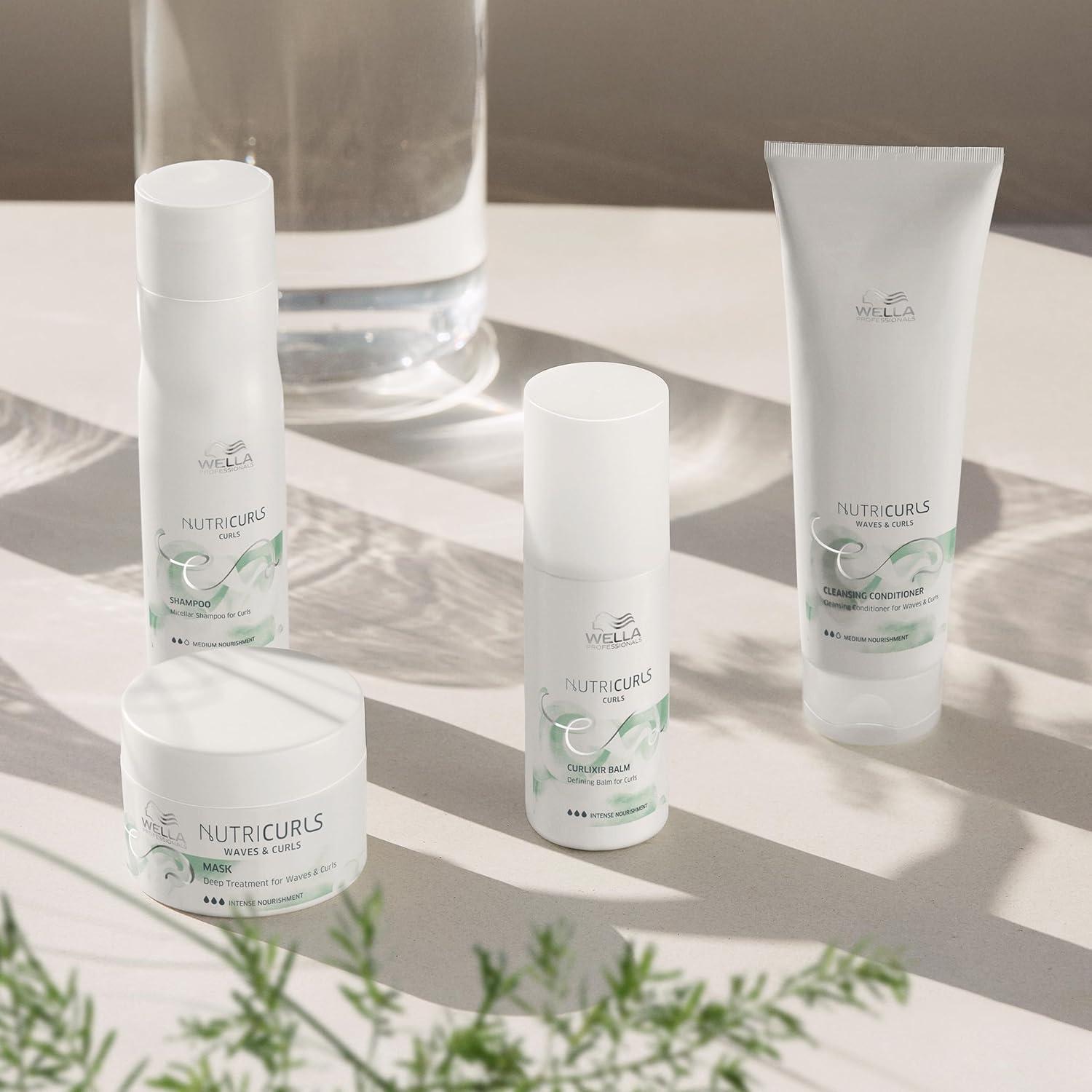 imageWELLA PROFESSIONALS Nutricurls Shampoo for Waves Formulated with NourishIn Complex Nourish and Define Without Sulfates16 Fl Oz Pack of 1