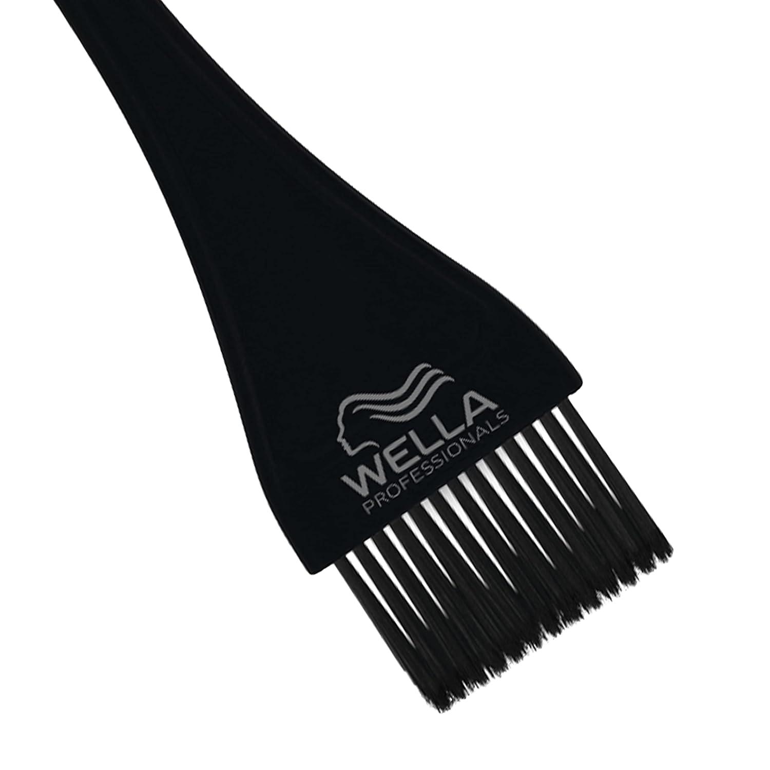 imageWella Professionals Color Brush Black with Wella Professionals Logo Great for Color Mixing and Application For Professional or AtHome Use