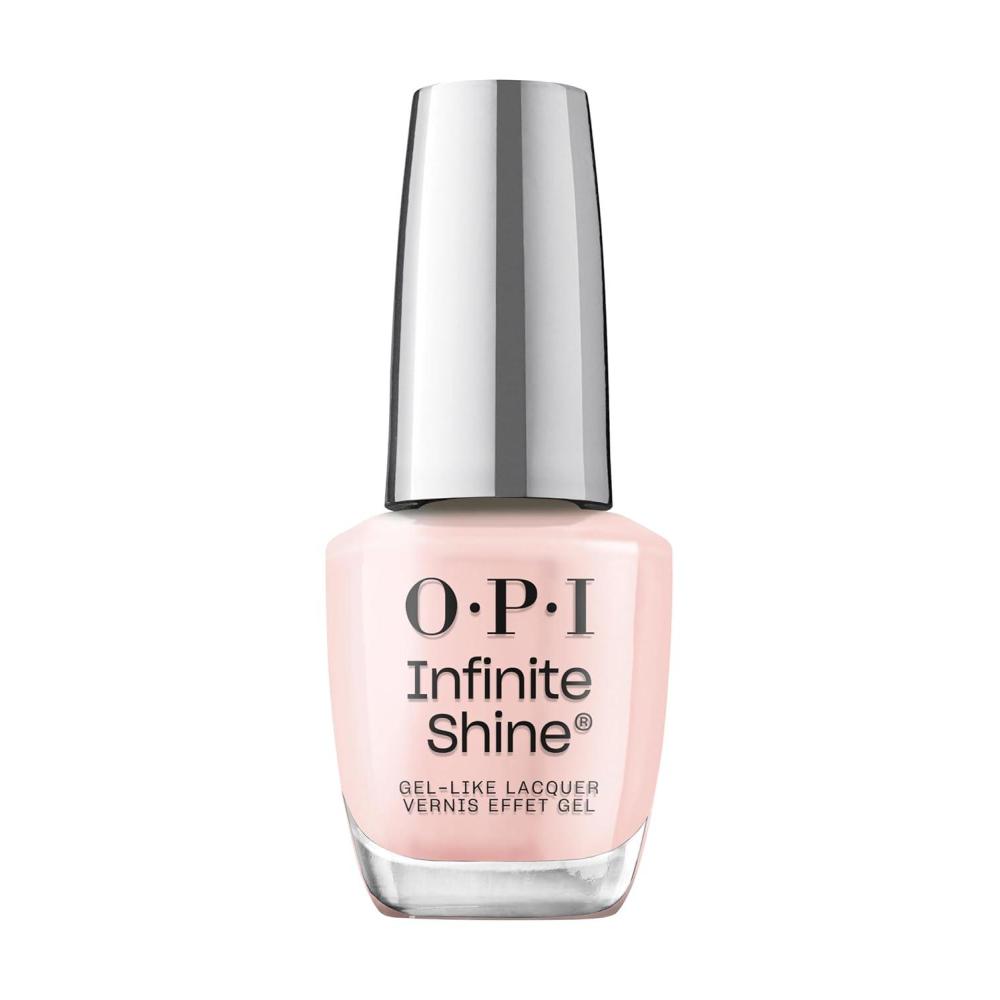 imageOPI Infinite Shine Long Wear Nail Polish  Sheer Pink Crme Gel Like Nail Polish  Vegan Long Lasting Streak FreePretty Pink Perseveres