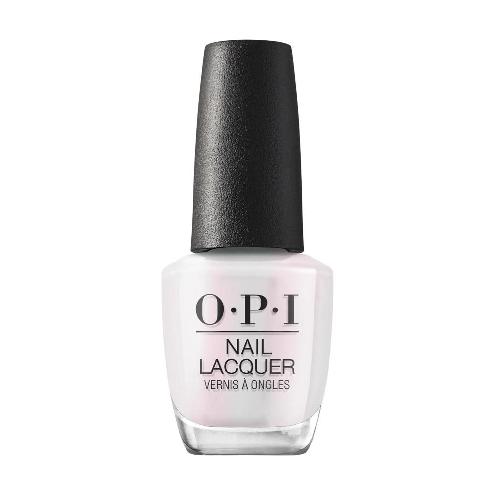 imageOPI Nail Lacquer Nail Polish  Opaque Light White ampamp Gray Shimmer Chip Resistant Nail Polish  Fast Drying Streak FreeGlazed N Amused