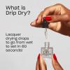 imageOPI Drip Dry Lacquer Drying Drops Nail Polish Drying Drops091 Fl Oz Pack of 1