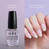 imageOPI Nail Lacquer Base Coat  Clear Nail Polish Base Coat Chip Resistant Protects Nails Prevents DiscolorationNatural Nail Strengthener