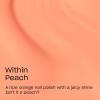 imageOPI RapiDry Quick Dry Nail Polish Colors  Opaque Crme Shimmer Shades with Clear Protective Base ampamp ShineBoosting Top Coat  Vegan Smudge Proof and Fast Drying in 60 SecondsWithin Peach peachy orange crme