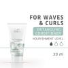 imageWella Professionals Nutricurls Cleansing Conditioner for Waves Nourish and Define Wavy Hair1 Fl Oz Pack of 1