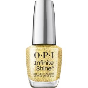imageOPI Infinite Shine Nail Polish Colors  SemiSheer Sheer Bright Opaque ampamp Shimmer Winter Shades  Long Lasting Wear  Good Enough to Treat Collection  Holiday 2025Sugarlips on My Tips  Sheer Bright Warm Gold Shimmer