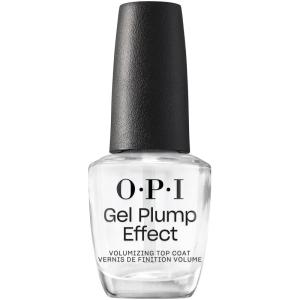 imageOPI Nail Lacquer Top Coat  Clear Nail Polish Top Coats  Classic Quick Drying High Shine Gellike Volumizing ampamp Matte Finish  Chip Resistant HighGloss Long Lasting Protects Color ampamp NailsOPI Gel Plump Effect Top Coat  Plumping  Volumizing