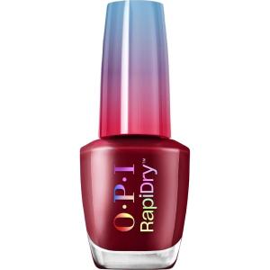 imageOPI RapiDry Quick Dry Nail Polish Colors  Opaque Crme Shimmer Shades with Clear Protective Base ampamp ShineBoosting Top Coat  Vegan Smudge Proof and Fast Drying in 60 SecondsSkip a Beet dark red burgundy