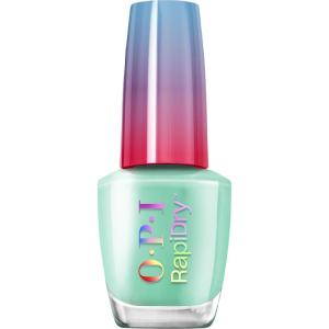 imageOPI RapiDry Quick Dry Nail Polish Colors  Opaque Crme Shimmer Shades with Clear Protective Base ampamp ShineBoosting Top Coat  Vegan Smudge Proof and Fast Drying in 60 SecondsNo Further Delays sea foam green