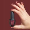 imageOPI GELement LED Cure Gel Nail Polish System  DIY Salon Quality  Assorted Colors Base ampamp Top Coat  LED Curing Lamp  Starter Kit  Prep Supplies  Sold Separately  Vegan  Soak Off RemovalComo Se Dice Gelous  Opaque Dark Burgundy Red Crme