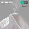 image2 Pack Waterproof King Size Mattress Protector Cooling Mattress Pad Fitted 8quot21quot Deep Pocket 3D Air Fabric Bed Mattress Cover Noiseless Washable for Bedroom HotelTwin