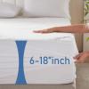 image2 Pack Waterproof King Size Mattress Protector Cooling Mattress Pad Fitted 8quot21quot Deep Pocket 3D Air Fabric Bed Mattress Cover Noiseless Washable for Bedroom HotelKing