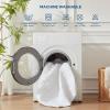 image2 Pack Waterproof Mattress Protector Queen Size Mattress Pad Noiseless with Deep Pocket 6quot18quot Depth Soft Breathable DirtProof Bed Mattress Cover Washable for Home Bedroom Hotel GrayFull