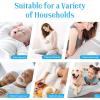 image2 Pack Waterproof Mattress Protector Queen Size Mattress Pad Noiseless with Deep Pocket 6quot18quot Depth Soft Breathable DirtProof Bed Mattress Cover Washable for Home Bedroom Hotel GrayFull