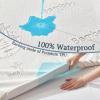 imageBEDLORE Waterproof Mattress Protector Crib 2 Pack Soft Gray Mattress Pad Noiseless Machine Washable Mattress Cover Ultimate Protection for Your Babys Crib Toddler Bed 52x28Crib 52X28