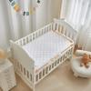 imageBEDLORE Waterproof Mattress Protector Crib 2 Pack Soft Gray Mattress Pad Noiseless Machine Washable Mattress Cover Ultimate Protection for Your Babys Crib Toddler Bed 52x28Crib 52X28