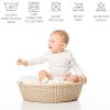 imageBEDLORE Waterproof Mattress Protector Crib 2 Pack Soft Gray Mattress Pad Noiseless Machine Washable Mattress Cover Ultimate Protection for Your Babys Crib Toddler Bed 52x28Crib 52X28