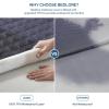 imageBEDLORE Waterproof Mattress Protector Noiseless Queen Size Mattress Pad with Deep Pocket Fitted Up to 6quot18quot Soft Breathable DirtProof Bed Mattress Cover Washable Bedroom Hotel GrayNavy Blue