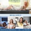 imageWaterproof Twin Size Mattress Protector Mattress Pad Fitted 6quot15quot Deep Pocket 3D Air Fabric Bed Mattress Cover Noiseless Machine WashableGray
