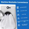 image2 Pack Waterproof Mattress Protector Queen Size Mattress Pad Noiseless with Deep Pocket Fitted for 6quot18quot Soft Breathable DirtProof Bed Mattress Cover Washable for Home Bedroom Hotel GrayTwin