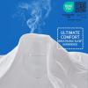 image2 Pack Waterproof Mattress Protector Queen Size Mattress Pad Noiseless with Deep Pocket Fitted for 6quot18quot Soft Breathable DirtProof Bed Mattress Cover Washable for Home Bedroom Hotel GrayFull