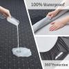 imageBEDLORE King Mattress Protector Waterproof Noiseless Mattress Cover with Deep Pocket for 618 inches Mattress Soft Breathable Mattress Pad Machine Washable Dark GrayDark Grey
