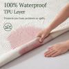 imageBEDLORE Waterproof Mattress Protector QueenBreathable Noiseless Mattress Protector for Queen Size Bed Fitted 6quot18quot Extra Deep Pocket Mattress Pad Machine Washable Bed CoverTwin