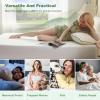 imageWaterproof Mattress Protector California King Size Mattress Pad Fitted 6quot18quot Deep Pocket 3D Air Fabric Bed Mattress Cover Noiseless Washable for Home Bedroom HotelWhitegreen