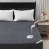 imageBEDLORE King Mattress Protector Waterproof Noiseless Mattress Cover with Deep Pocket for 618 inches Mattress Soft Breathable Mattress Pad Machine Washable Dark GrayDark Grey