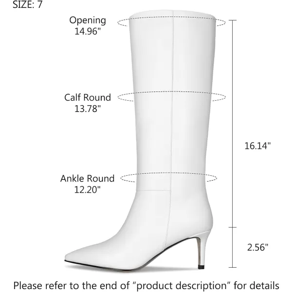 wetkiss Knee High Boots for Women, with Stiletto Heel and Pointed Toe Design, Classic and Sexy