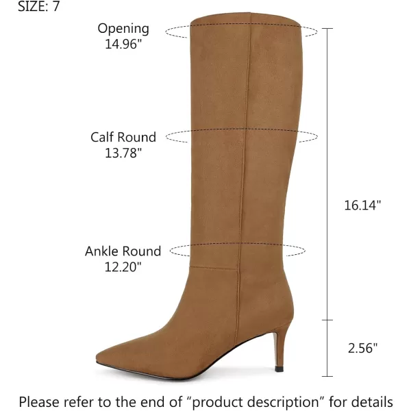 wetkiss Knee High Boots for Women, with Stiletto Heel and Pointed Toe Design, Classic and Sexy