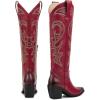 imagewetkiss Cowboy Boots for Women Knee High Cowgirl Boots Women Rhinestone Comfort Fashion Tall Sparkling Western Boots Boots for WomenEred