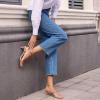 imagewetkiss Low Heel Kitten Strappy Heels for Women with Square Toe Ankle Strap Heeled Sandals for Dress Wedding Party Club Date WorkMatte Nude