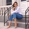 imagewetkiss Low Heel Kitten Strappy Heels for Women with Square Toe Ankle Strap Heeled Sandals for Dress Wedding Party Club Date WorkMatte Nude