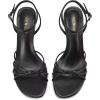 imagewetkiss Womens Sandals Round Open Toe Kitten Heels Adjustable Ankle Strap Low Heels Heeled Sandals for Women Summer Dress Shoes Not Suitable for Wide FeetBlack