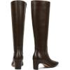 imagewetkiss Knee High Boots for Women Kitten Heel Square toe Tall Boots with Full Side Zipper Low Heel Fashion Dress Long Boot Womens Fall Winter Boot for Date Party EventChocolate Brown