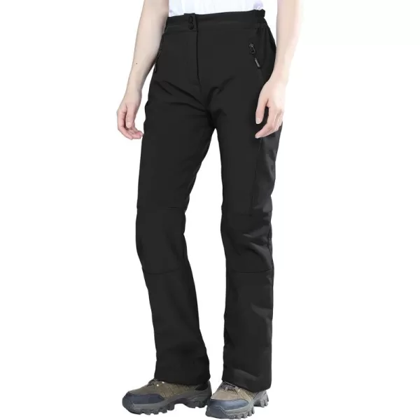 Amazon Essentials Women's Idra Fleece Lined Pants Outdoor Softshell Waterproof Insulated Hiking Ski Snow Warm Trousers