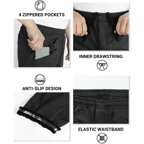Outdoor Ventures Cycling Pants for Men, Windproof Mountain Bike Pants Waterproof Athletic Sweatpants for Biking Running