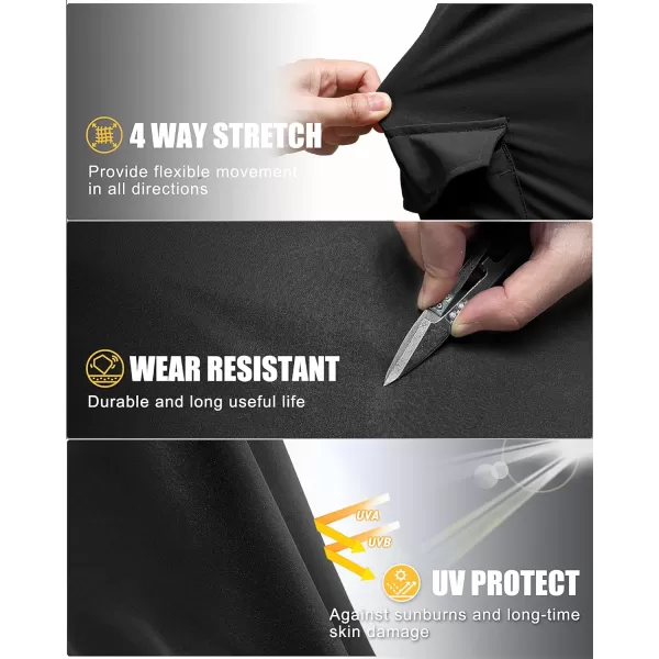 Outdoor Ventures Men's 10" Hiking Shorts Water-resistants Quick Dry Outdoor Golf Shorts