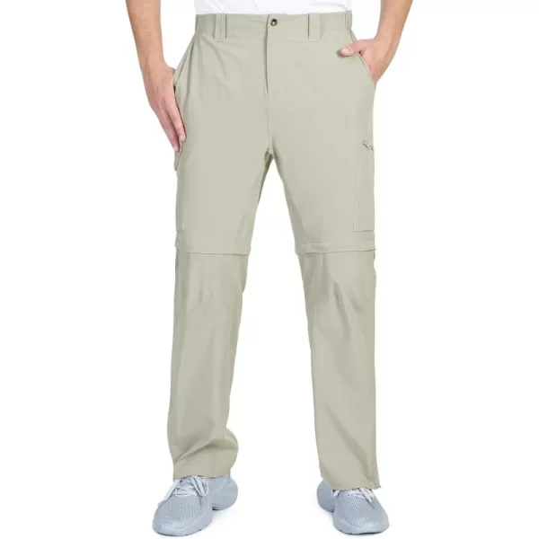 Outdoor Ventures Men's Convertible Pants, Quick Dry Hiking Zip-Off Pants, Stretch Lightweight Cargo Pants