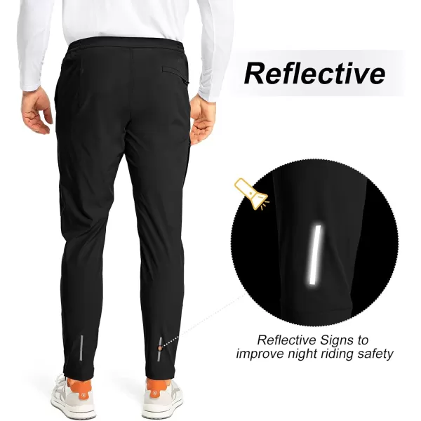 Outdoor Ventures Men's Cycling Pants Quick Dry Breathable Stretch Athletic Pants for Biking Golf Hiking Jogging
