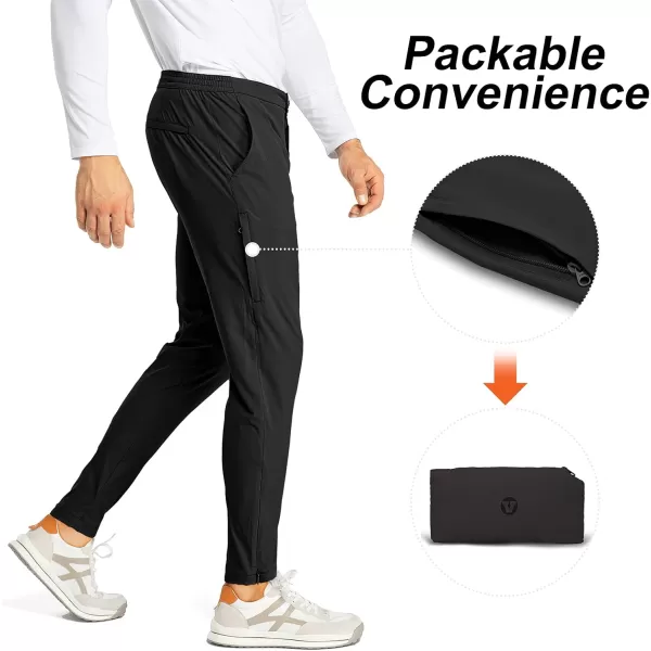 Outdoor Ventures Men's Cycling Pants Quick Dry Breathable Stretch Athletic Pants for Biking Golf Hiking Jogging